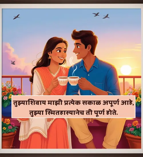 Good Morning Shayari Marathi