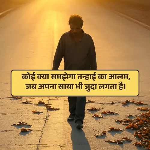 Alone Sad Shayari