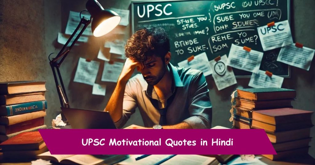 UPSC Motivational Quotes