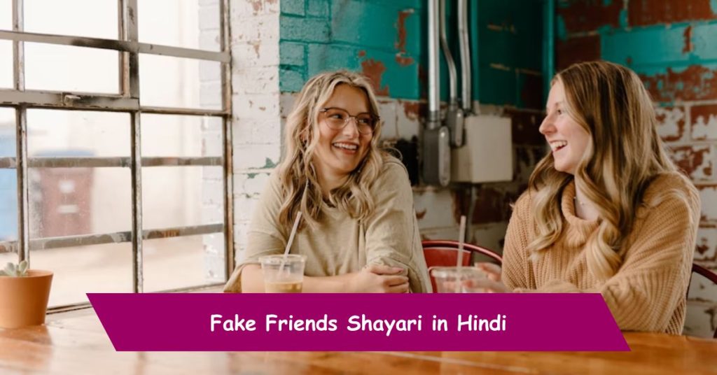 Fake Friends Shayari